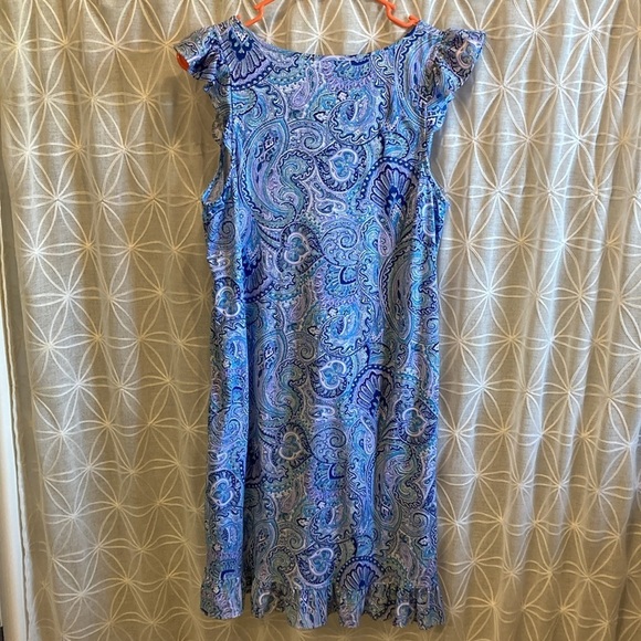 Lauren Ralph Lauren Lightweight Paisley Print Dress - Picture 6 of 10